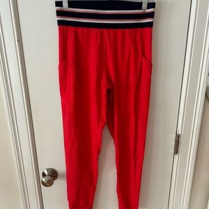 Aerie Bright Coral Athletic Leggings